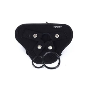 Get Real-Strap-on Deluxe Harness für Dildo Schwarz-Silikon · Strap-on & Harness (Bild 8)