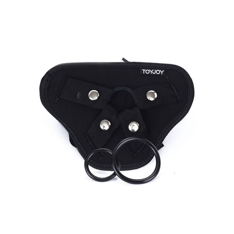Get Real-Strap-on Deluxe Harness für Dildo Schwarz-Silikon · Strap-on & Harness (Bild 8)