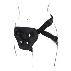 Get Real-Strap-on Deluxe Harness für Dildo Schwarz-Silikon · Strap-on & Harness (Bild 5)