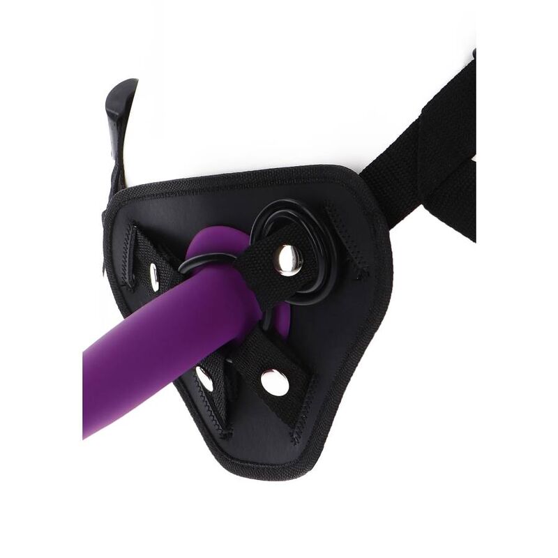 Get Real-Strap-on Deluxe Harness für Dildo Schwarz-Silikon · Strap-on & Harness (Bild 4)