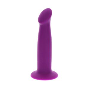 Get Real-Goodhead Dong 12 cm Lila-Silikon, Saugnapf · Strap-on & Harness