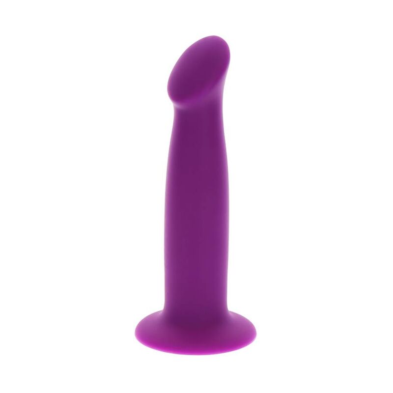 Get Real-Goodhead Dong 12 cm Lila-Silikon, Saugnapf · Strap-on & Harness