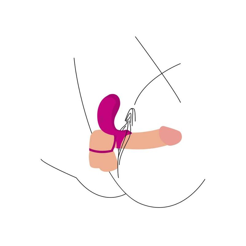 Xocoon-Ring Vibrator für Paar Fuchsia · Sextoys (Bild 7)