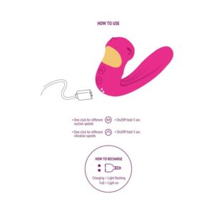 Xocoon-Celeste Love Vibe Stimulator Fuchsia · Vibratoren (Bild 6)