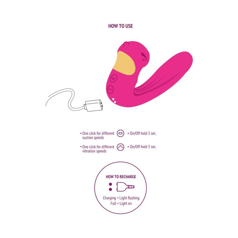 Xocoon-Celeste Love Vibe Stimulator Fuchsia · Vibratoren (Bild 6)
