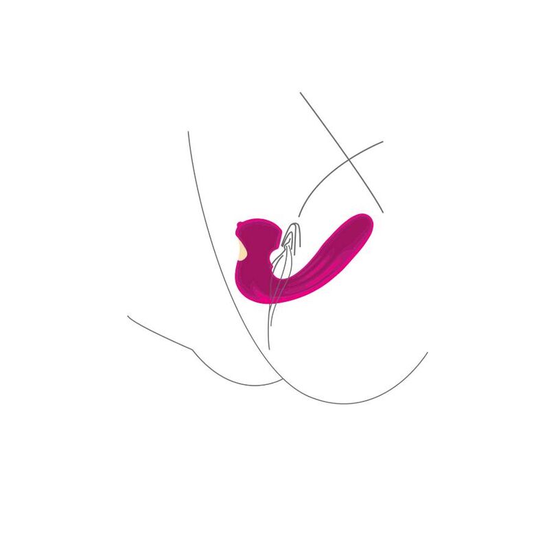 Xocoon-Celeste Love Vibe Stimulator Fuchsia · Vibratoren (Bild 3)
