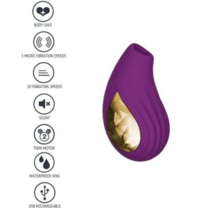 Xocoon-Divine Love Stimulator Klitoris Lila · Vibratoren