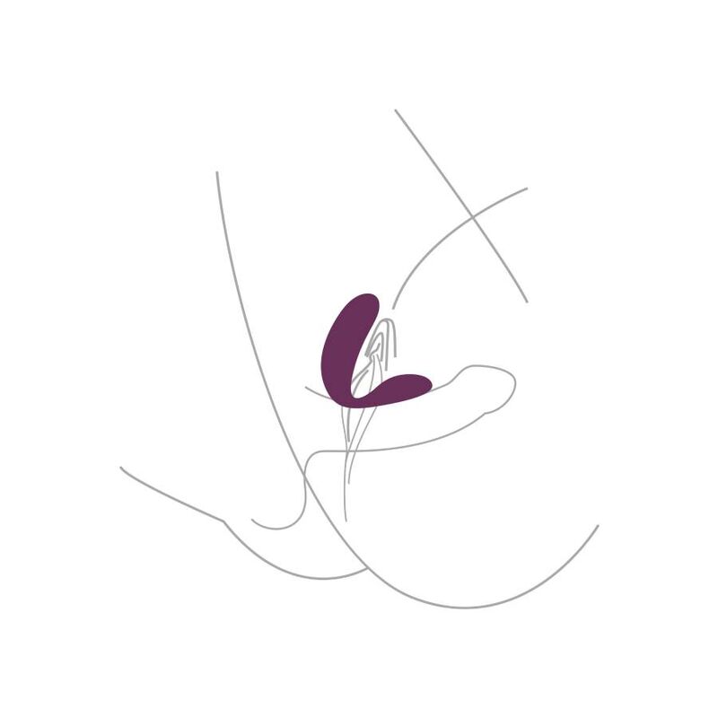 Xocoon-Bound Love Vibrator für Paar, Lila-Fernbedienung · Vibratoren (Bild 6)