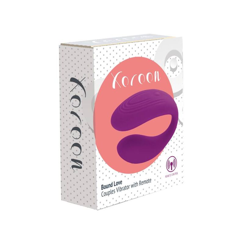 Xocoon-Bound Love Vibrator für Paar, Lila-Fernbedienung · Vibratoren (Bild 5)