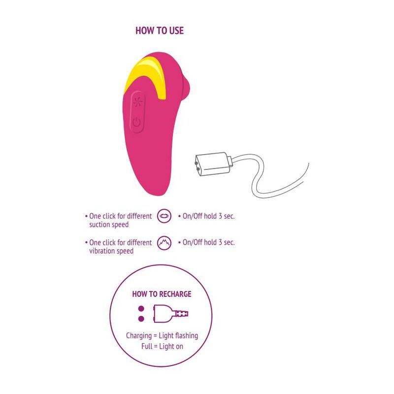 Xocoon-Infinite Love Stimulator Fuchsia · Vibratoren (Bild 7)