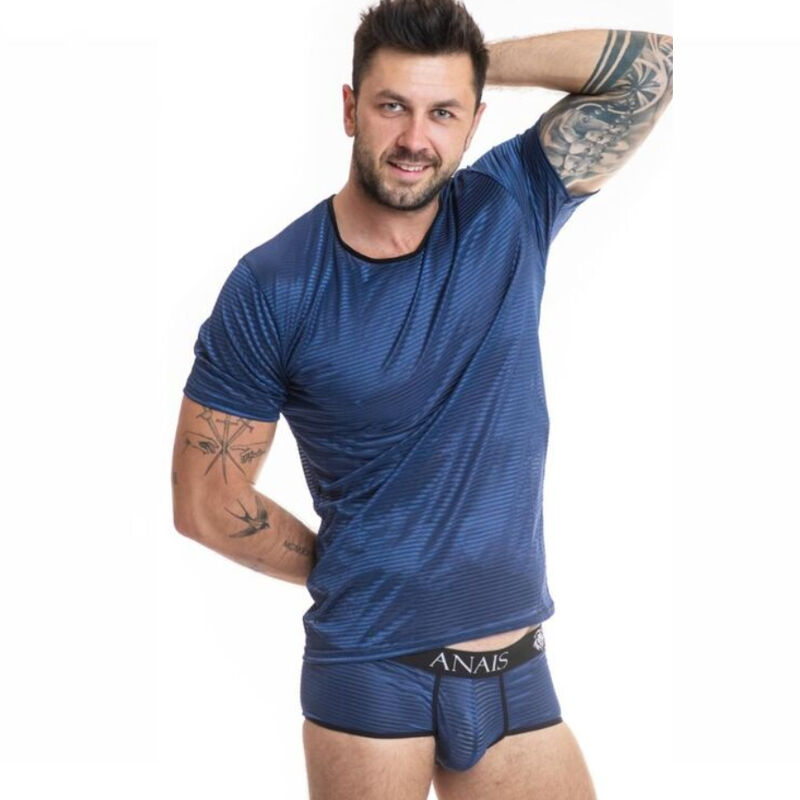 ANAIS MEN - NAVAL T-SHIRT S Anais Men-Bootshemd · Herrenunterwäsche