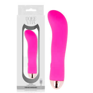 Dolce Vita-Vibrator Wiederaufladbar Two Pink 7 Geschwindigkeit-Silikon, 7 · Vibratoren (Bild 5)