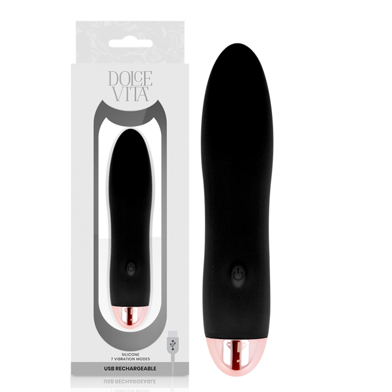 Dolce Vita-Vibrator Wiederaufladbar Four 7 Geschwindigkeit-Silikon · Vibratoren (Bild 4)