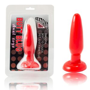 Baile Anal-Analplug Klein Rot 15 Cm-Saugnapf · Sextoys (Bild 3)