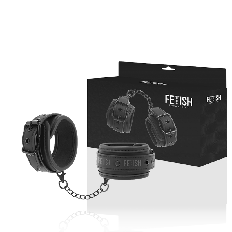 Fetish Submissive Bondage-Handschellen in der Vegana Haut mit Beschichtung · Sextoys (Bild 2)
