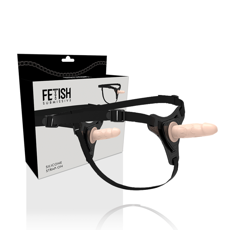 Fetish Submissive Harness-Flesh Realistic Silikon 12.5 cm · Strap-on & Harness (Bild 5)