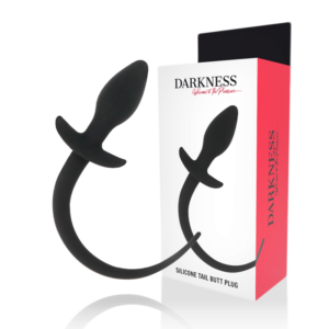 Darkness Anal-Analplug 28 cm aus Silikon Schwarz
