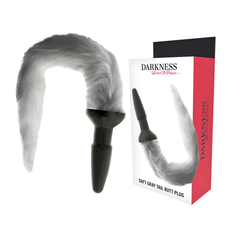Darkness-Analplug Silikon mit Schwanz · Sextoys (Bild 5)