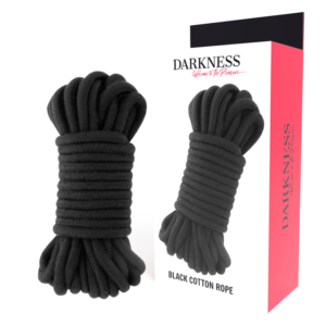 Darkness Bondage-Japanisches Seil 10 M Schwarz