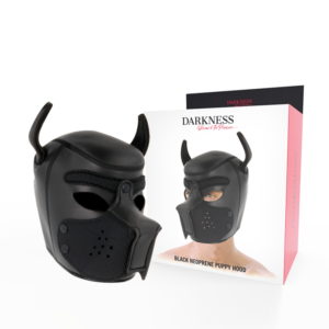 Darkness Bondage-Neopren Hunde Maske mit abnehmbarem Bot · Sextoys (Bild 8)