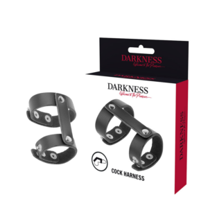 Darkness Bondage-Verstellbarer Ring für Penis und Hoden