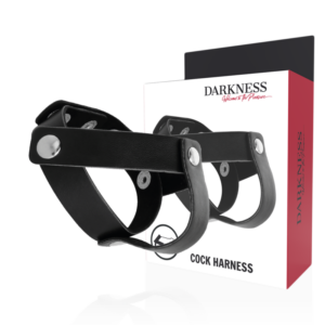 Darkness Sensations-Darkness Leder-Penisring und