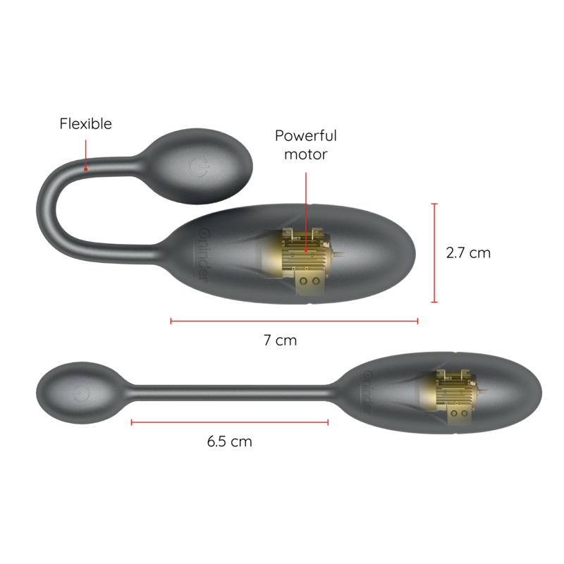 Oninder-Denver Vibrator Typ Ei mit kostenloser App · Vibratoren (Bild 5)
