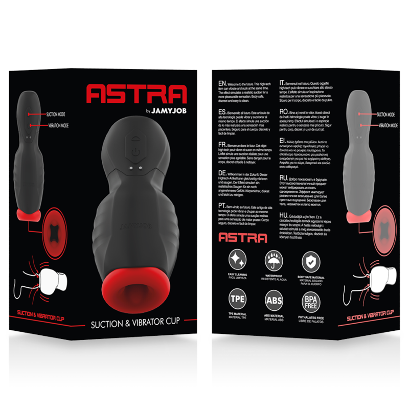 Jamyjob-Astra Oral Extreme Vibrationen und Suption-Silikon, 7 Geschwindigkeiten · Sextoys (Bild 5)