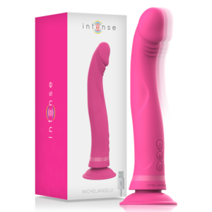 Intense High Tech-Michelangelo Dildo-Vibrator Silikon Rosa-10