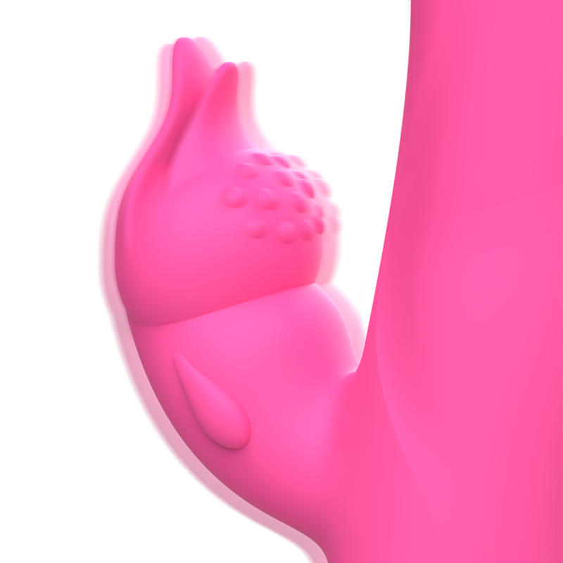 Intense High Tech-Julio Rabbit Vibrator Rosa aus Silikon-12 Geschwindigkeiten · Vibratoren (Bild 5)