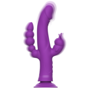 Intense High Tech-Casanova Rabbit Vibrator in Silikon Triplo · Vibratoren (Bild 6)