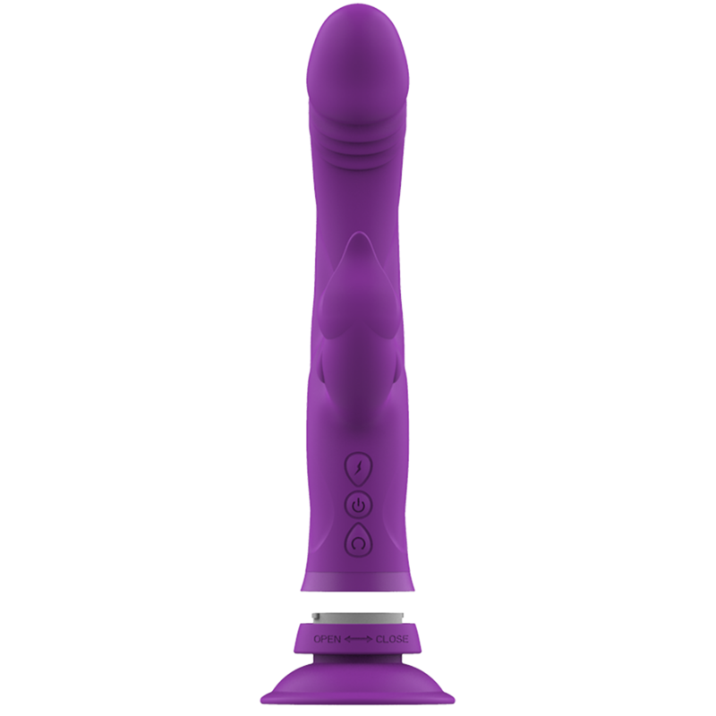 Intense High Tech-Casanova Rabbit Vibrator in Silikon Triplo · Vibratoren (Bild 3)