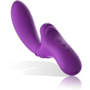 Intense High Tech-Harry Vibrator Flexibel mit Lila-Silikon-Sprache · Vibratoren (Bild 3)