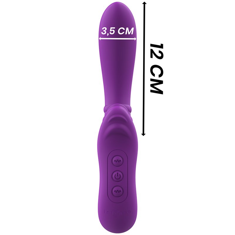 Intense High Tech-Harry Vibrator Flexibel mit Lila-Silikon-Sprache · Vibratoren (Bild 2)