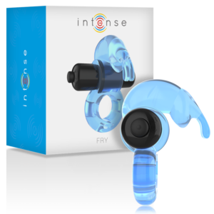 Intense For Him-Fry Vibrationsring Blau-ABS, wasserdicht