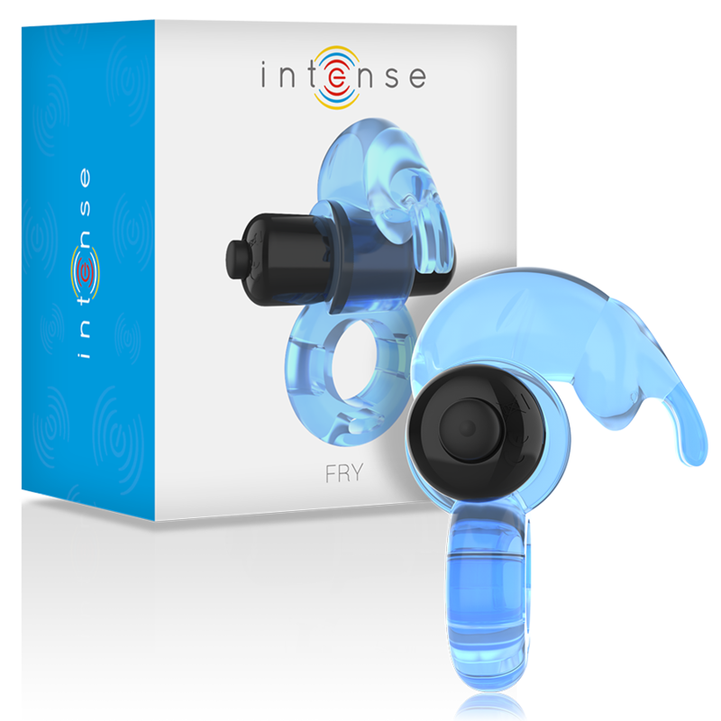 Intense For Him-Fry Ring Vibrator Blau-ABS, Wasserdicht · Vibratoren
