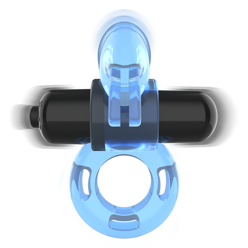 Intense For Him-Fry Ring Vibrator Blau-ABS, Wasserdicht · Vibratoren (Bild 3)