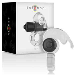 Intense For Him-Fry Vibrationsring Rabbit Transparent-ABS