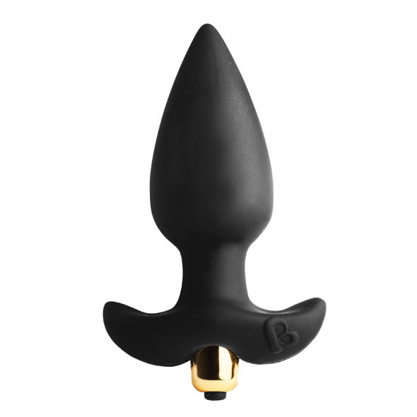Rocks-Off-Butt Throb Stimulator P-point 7 Schwarz-Silikon-Geschwindigkeit · Vibratoren