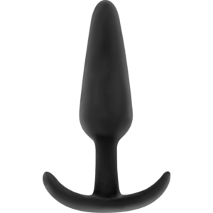 Black&silver-Hansel Analplug Silikon mit kleinem Griff Wasserdicht · Sextoys