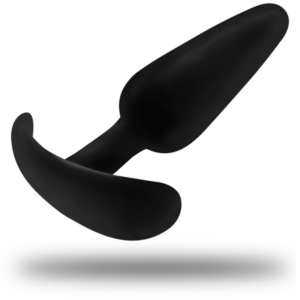 Black&silver-Hansel Analplug Silikon mit kleinem Griff Wasserdicht · Sextoys (Bild 4)