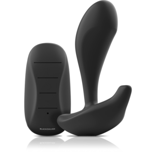 Black&silver-Dwayne Analplug Silikon mit Fernbedienung · Vibratoren (Bild 5)