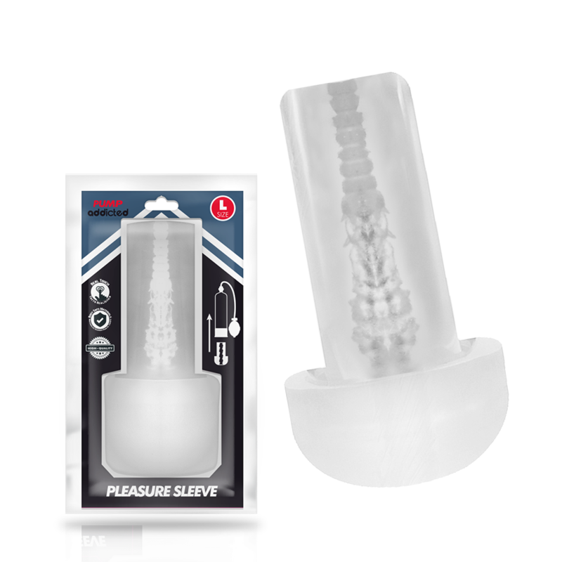 Pump Addicted-Pleasure Sleeve Masturbator-TPE · Sextoys