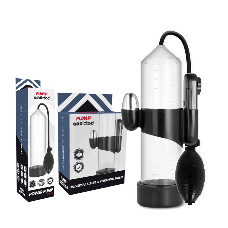 Pump Addicted-RX3 Penispumpe mit Vibrator · Sextoys (Bild 2)