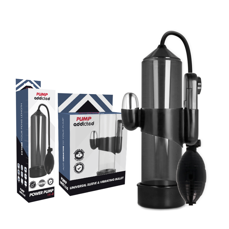 Pump Addicted-RX3 Penispumpe mit Vibrator · Sextoys (Bild 4)
