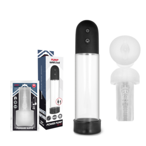 Pump Addicted-RX11 Automatisch mit Masturbator-Silikon, Wasserdicht · Sextoys (Bild 2)