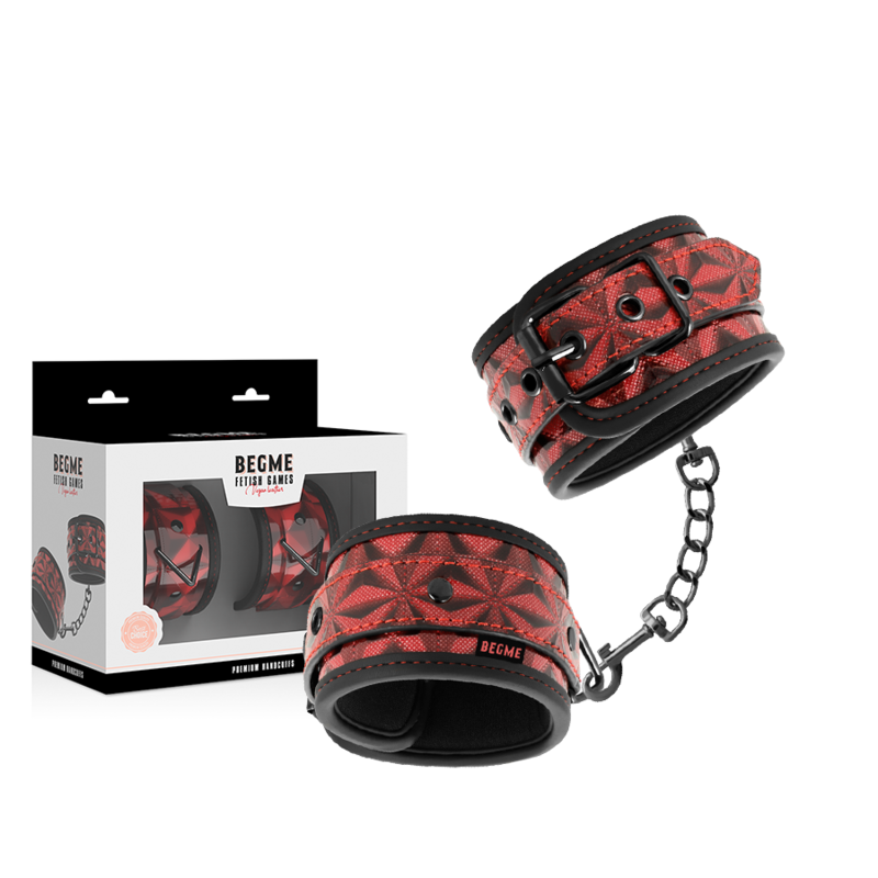 Begme Red Edition-Red Edition Handschellen Premium mit Beschichtung · Sextoys (Bild 4)