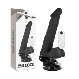 Basecock-Vibrator Realistisch Articulabile mit Fernbedienung 20 cm · Vibratoren