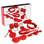 Experience-Kit Bdsm Fetish Red Series-Pelle Ecological · Spielzeug-Sets