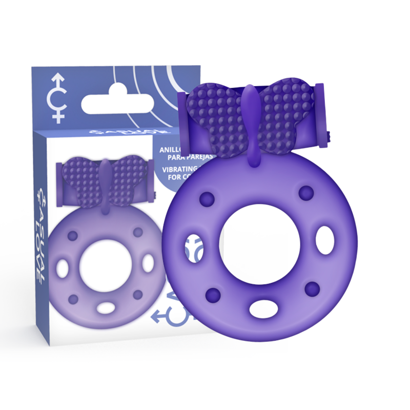 Casual Love-Ring 32 Lila-TPR · Sextoys (Bild 3)